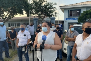 Grupo di docente na EPI a bay den accion