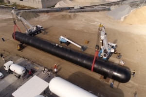 EcoGas a ricibi tankinan extra pa almacena gas LPG pa uso industrial y comercial