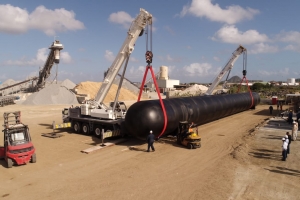 EcoGas a ricibi tankinan extra pa almacena gas LPG pa uso industrial y comercial