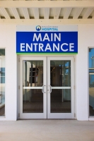 Entrante dialuna awo entrada principal di Hospital ta cambia