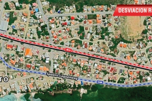 DOW ta alerta pa cambio di ruta entre Oranjestad y San Nicolas  