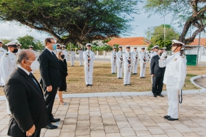 Gobernador di Aruba tabata presente na Ceremonia conmemorativo ‘Dodenherdenking’ 