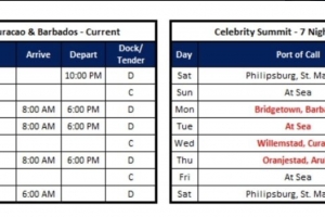 Celebrity ta cambia bapor y fecha pa prome crucero yega Aruba 