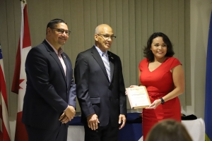 Gobernador di Kiwanis EC&C a honra miembronan di Crisis Team di Aruba  