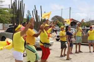 Partido MEP a tene su parada di victoria diadomingo