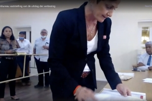 Thode: No tin base pa un reconteo di voto di e eleccion Parlamentario di diabierna