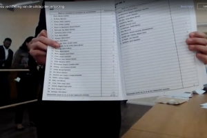 Thode: No tin base pa un reconteo di voto di e eleccion Parlamentario di diabierna