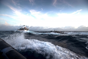 Zr.Ms. Holland a intercepta 325 kilo di droga den region Caribe