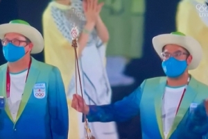 Aruba a luci na apertura di Weganan Olimpico na Tokyo
