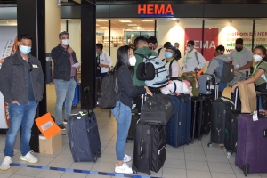 Prome grupo di studiantenan a yega bon Hulanda