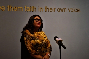 Exposicion "Give them Faith in their own voice" den Cas di Cultura 