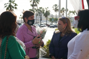 Nicole Hoevertsz reconoci pa gobierno pa titulo di Vice Preisdente Comite Olimpico Internacional