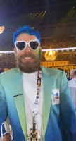Atleta di Aruba Elliott Loonstra preparando na Toyko pa su competencia na Weganan Paralimpico 