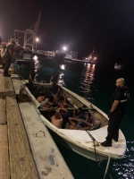 Polis Maritimo a intercepta un boto cu 24 persona