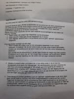 Grupo di alumno di Colegio a tene protesta silencioso pa reglanan nobo di bisti 