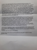 Grupo di alumno di Colegio a tene protesta silencioso pa reglanan nobo di bisti 