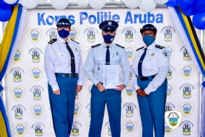 Aruba tin 30 polis nobo cu ta subi caya pa combati crimen 