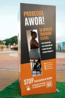 CMMA cu un instalacion provocativo pa consientisa publico tocante traficacion di hende