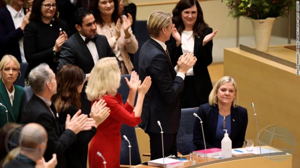 Prome premier femenino di Suecia a retira apenas algun ora despues di wordo eligi 