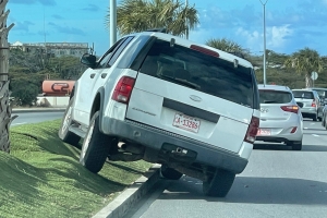 Dos accidente pareu riba Watty Vos Boulevard awe tardi
