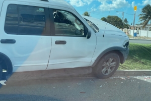Dos accidente pareu riba Watty Vos Boulevard awe tardi