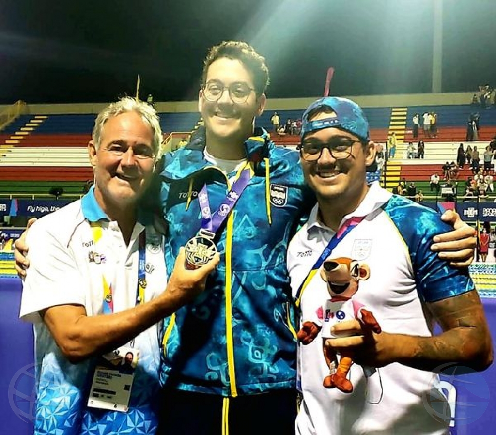 Aruba ta scirbi historia ganando medaya di Oro na Panam Youth Games Cali 2021