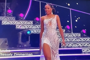 Thessaly Zimmerman a logra drenta e top 10 di Miss Universo 2021!