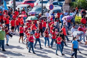 Sindicatonan: 'Awe awe, nos salario nos kier hente