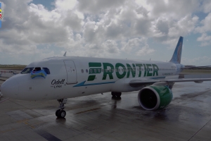  Frontier Airlines ta cancela servicio pa Aruba temporario debi na Covid19 