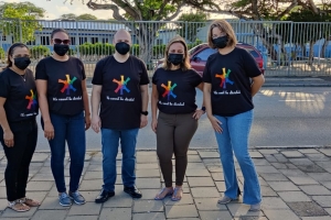 Pa di dos dia Colegio Arubano ta paralisa y docentenan ta protesta