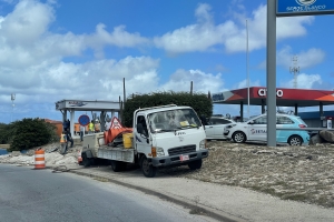 Trabounan a continua pa drecha daño na kabelnan di Setar