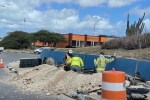 Trabounan a continua pa drecha daño na kabelnan di Setar