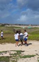 Kiwanis Builders Club Colegio San Antonio a tene su prome evento comunitario pa 2022