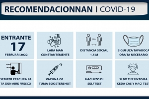 Cu excepcion di test na entrada, Aruba ta cancela tur medida contra Covid19 