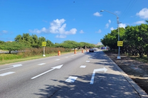 DOW: Construccion di rotonde tan solicita di Palm Beach a cuminsa!