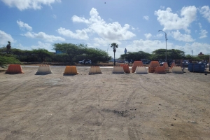DOW: Construccion di rotonde tan solicita di Palm Beach a cuminsa!