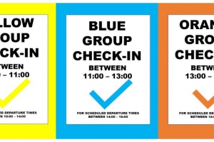 Entrante otro siman ta adapta check-in pa pasaheronan pa Merca  