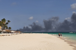 Huma di dump un biaha mas a yega te area di Eagle Beach