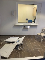 Parti di plafond na opname afdeling na Hospital Horacio Oduber a cay aden 
