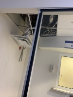 Parti di plafond na opname afdeling na Hospital Horacio Oduber a cay aden 