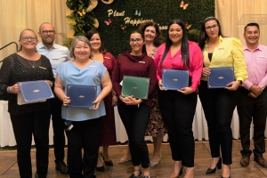 Aruba Marriott ta nombra su asociadonan y lidernan cu a destaca durante prome kwartaal di 2022