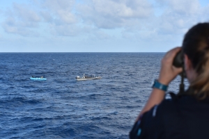 Dos captura di droga pa Zr.Ms. Groningen den un lapso di 24 ora