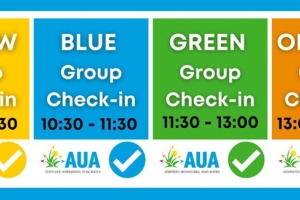 Aeropuerto di Aruba a adapta orario pa check in pa pasaheronan pa Merca   