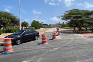DOW: E Fase 2 di construccion rotonde Palm Beach a cuminsa