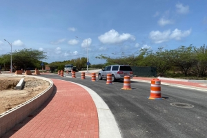 DOW: E Fase 2 di construccion rotonde Palm Beach a cuminsa
