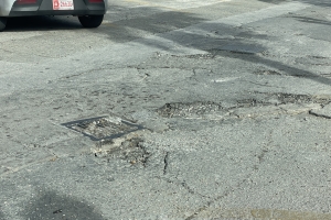 Parkinglot dilanti Bestuurskantoor ta mahos bista y peligroso 