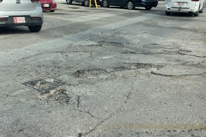 Parkinglot dilanti Bestuurskantoor ta mahos bista y peligroso 