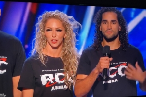 E presentacion di RCC Aruba den AGT a haya atencion internacional inmenso  