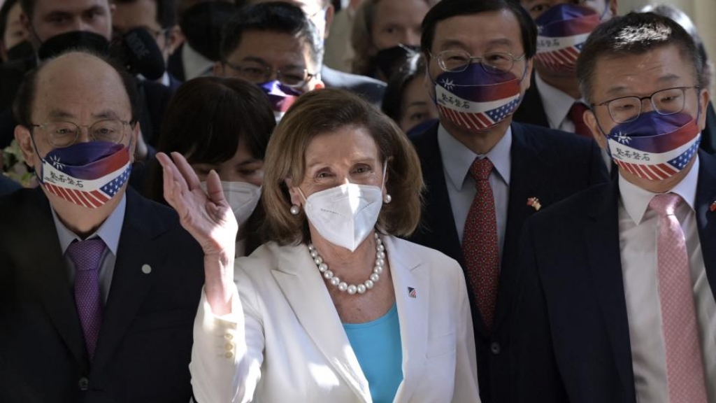 Nancy Pelosi a yega Sur Korea desde Taiwan pa sigui cu su gira Asiatico