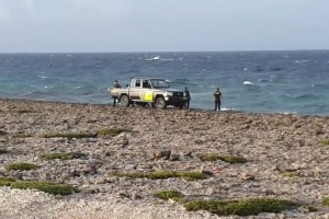Bultonan cu droga a drief yega Aruba for di Bonaire